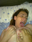 Milf Esther spreading her legs