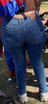 Bunda latina no parque
