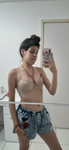 Brun@ Ribeir0 mandou nudes e vídeo no banho pelada