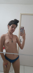Brun@ Ribeir0 mandou nudes e vídeo no banho pelada