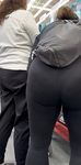 Legging preta VPL em gordinha