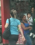 Loira muito gostosa de legging