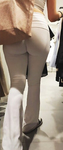 Loira vilã bunda redonda toda de branco