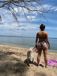 Peituda, Pawg com seu cachorro