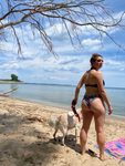 Peituda, Pawg com seu cachorro
