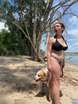 Peituda, Pawg com seu cachorro