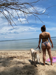 Peituda, Pawg com seu cachorro