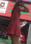 Que delicia de ninfetinha de vestidinho curto