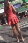Que delicia de ninfetinha de vestidinho curto