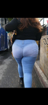Rabão com calça transparente