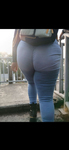 Rabão com calça transparente