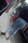 Rabão rebolando na minha frente