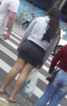 Corpinho delicioso neste vestido preto definindo o rabo gost