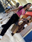 Vi essa dupla de universitários no shopping e soube que tinh