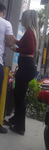 Fiquei de longe só imaginando essa loira deliciosa de quatro