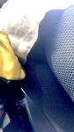 Bucetinha de calça legging no trem
