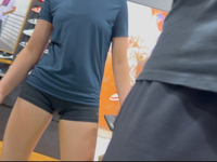 loira magra com bumbum avantajado e vagina