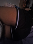 Minha mulher dormindo de shortinho