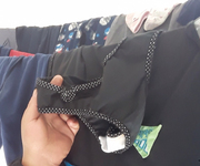 Calcinha da Vizinha Gostosa no varal