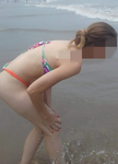 Gostosa na Praia