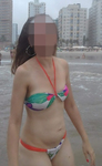 Gostosa na Praia
