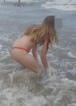 Gostosa na Praia