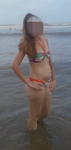 Gostosa na Praia