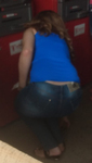 Loira Rabuda Gostosa no Caixa