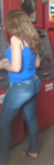 Loira Rabuda Gostosa no Caixa