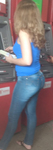 Loira Rabuda Gostosa no Caixa