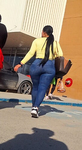 Bunda enorme em jeans, corpo latino