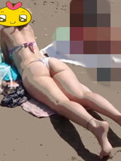 Gostosa na Praia