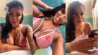 Stephanie Jujuba Live no Insta