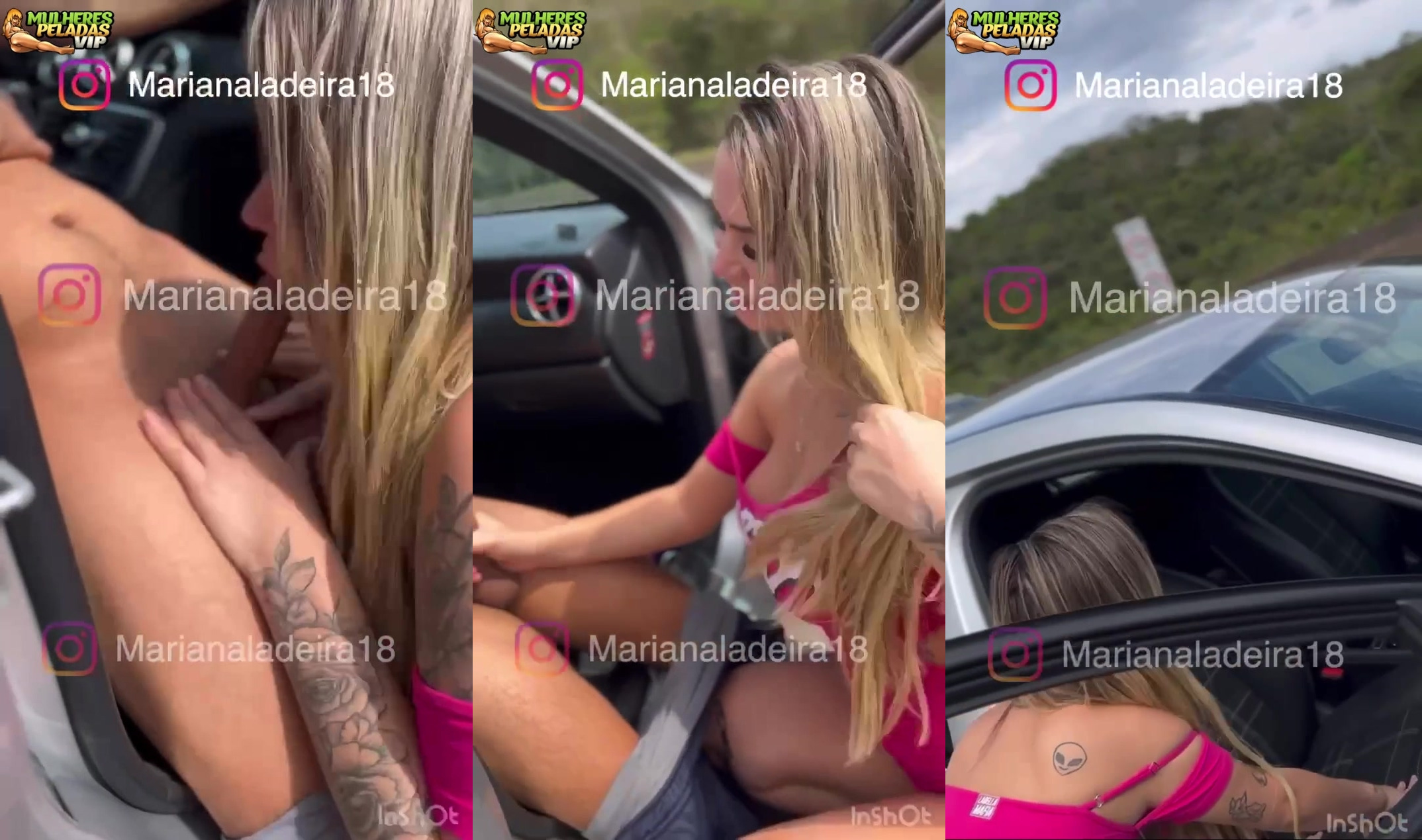 Mari Ladeira deu no acostamento