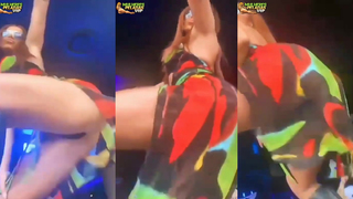 Alguém filmou de baixo da Anitta