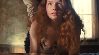 Ruivinha linda sofrendo