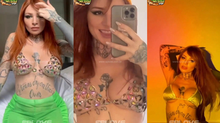 Acompanhante Paloma Diaxxx ruiva tatuada