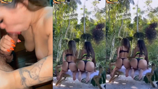 Anãzinha Minigaby mamando rola