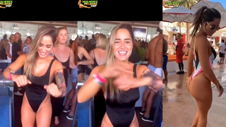 Bru Luccas dançando