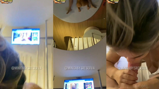 Ananzinha MiniGaby fazendo um boquete