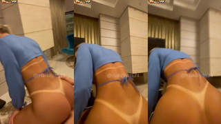 Maikelly Muhl sentando gostoso