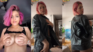 Gatas emo de cabelo rosa
