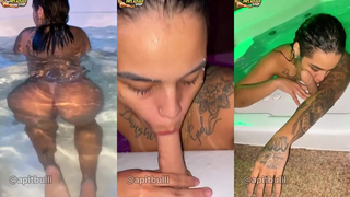 Pelada Pitbull da Mansão maromba videos na banheira