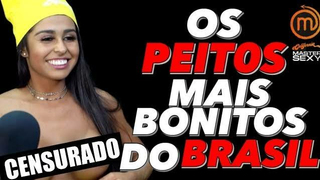 Cah Inácio mostrando os peitos no pagode da ofensa