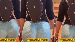 White pants big butt #35143