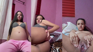 Gravida gostosa fez video pra galera