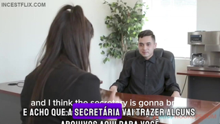 COMENDO A MADRASTA NO TRABALHO