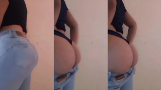 Ficar gostosa de lingerie é fácil quero ver ficar gostosa de calça jeans