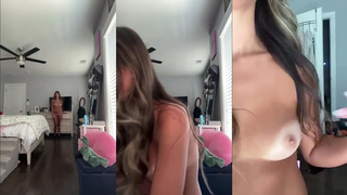 Live da morena gata no quarto
