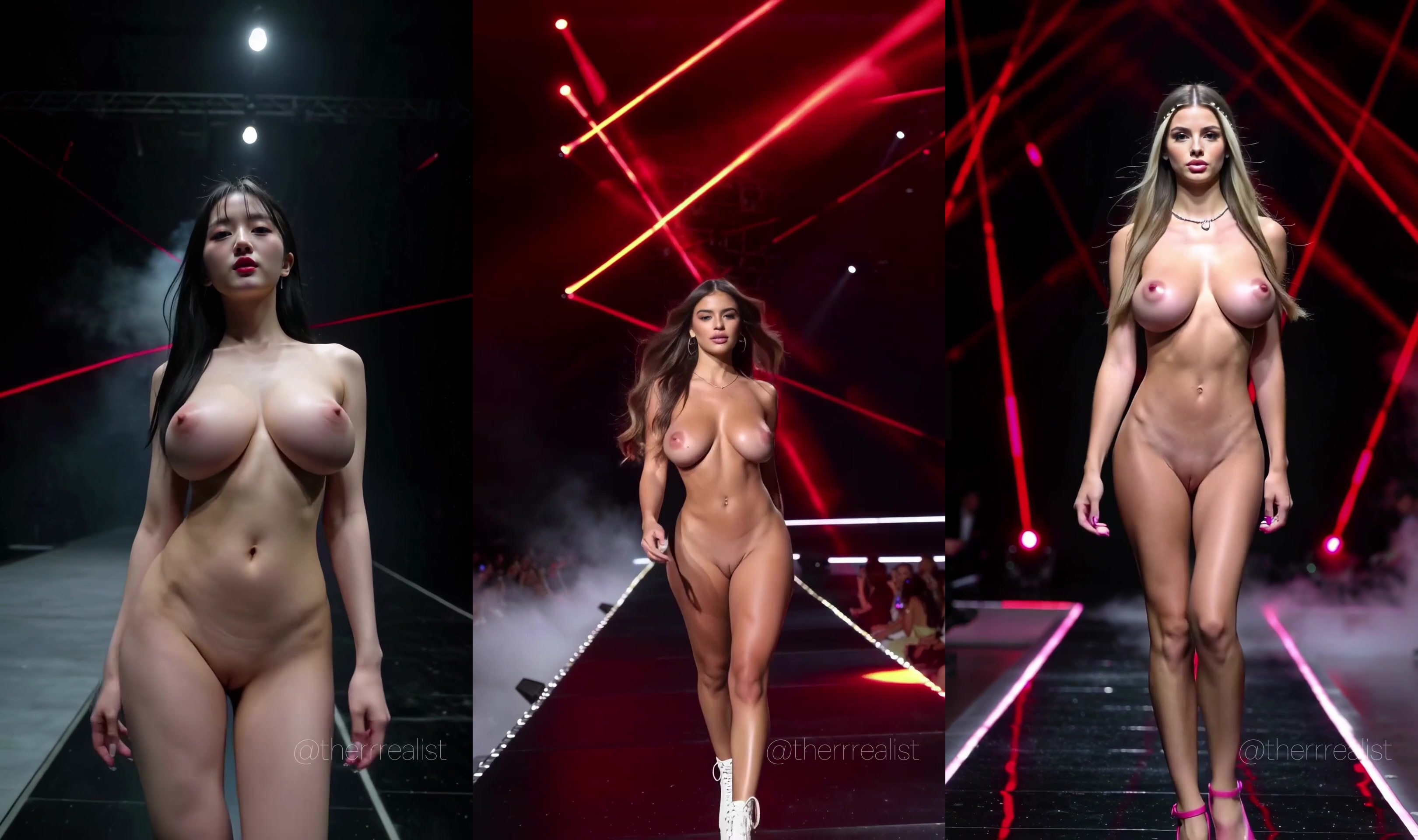 Naked catwalk